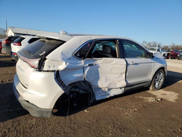 2FMTK3J83FBB37904 - 2015 FORD EDGE SEL WHITE photo 3