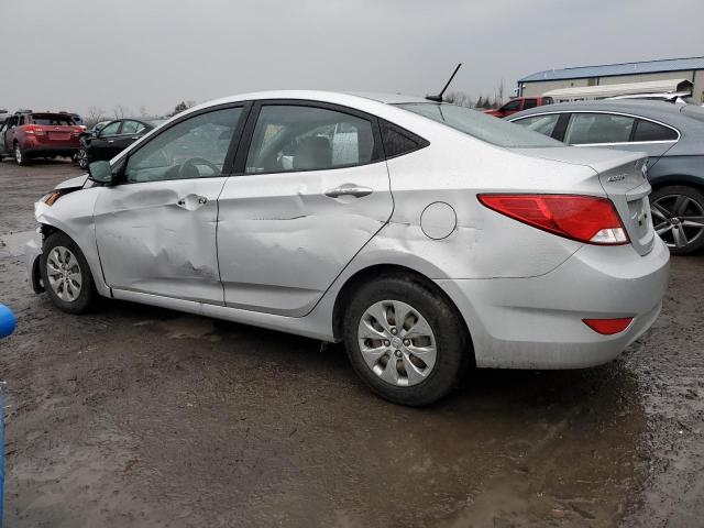 KMHCT4AE9GU966383 - 2016 HYUNDAI ACCENT SE SILVER photo 2