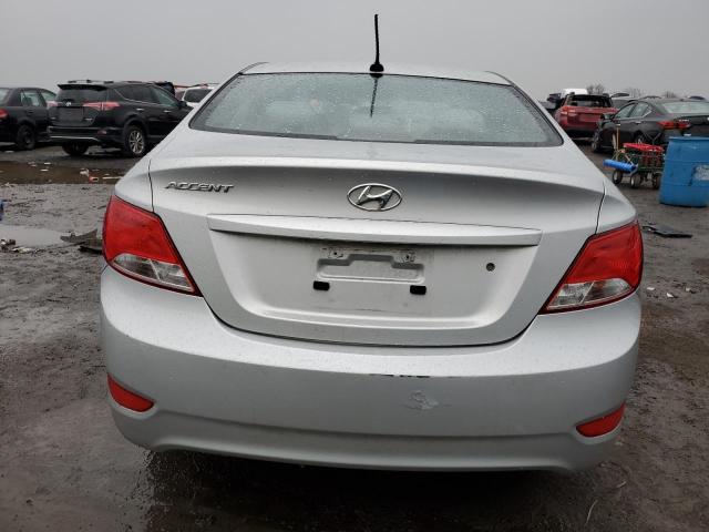 KMHCT4AE9GU966383 - 2016 HYUNDAI ACCENT SE SILVER photo 6