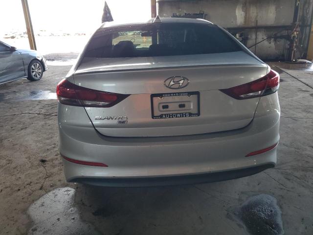 5NPD74LF1HH089340 - 2017 HYUNDAI ELANTRA SE SILVER photo 6