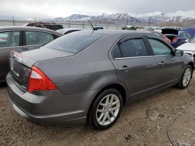 3FAHP0JG3CR266245 - 2012 FORD FUSION SEL GRAY photo 3