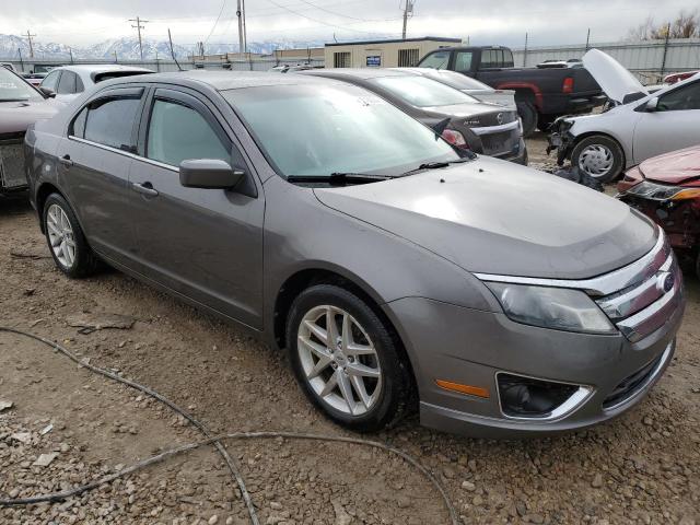 3FAHP0JG3CR266245 - 2012 FORD FUSION SEL GRAY photo 4