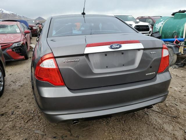 3FAHP0JG3CR266245 - 2012 FORD FUSION SEL GRAY photo 6