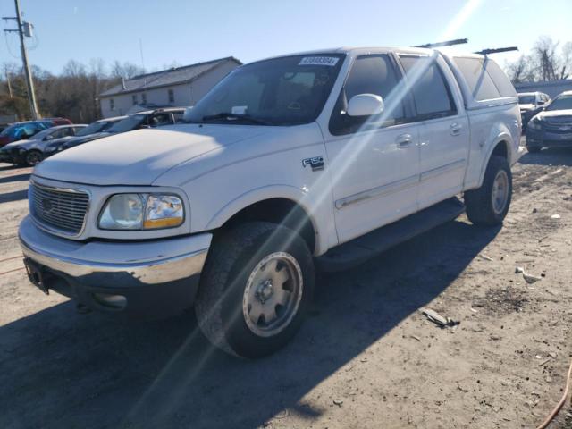 1FTRW08L51KE01196 - 2001 FORD F150 SUPERCREW WHITE photo 1