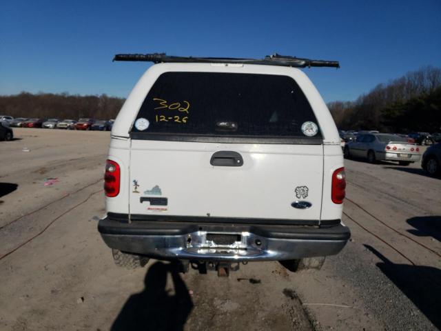 1FTRW08L51KE01196 - 2001 FORD F150 SUPERCREW WHITE photo 6