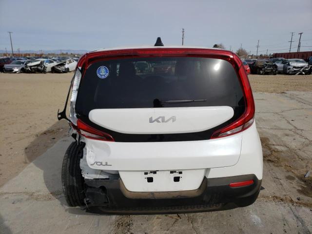 KNDJ23AU3N7175133 - 2022 KIA SOUL LX WHITE photo 6