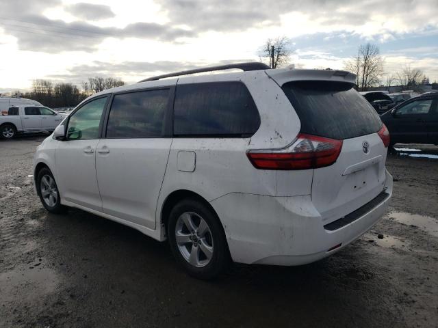 5TDKZ3DC1LS069494 - 2020 TOYOTA SIENNA LE WHITE photo 2