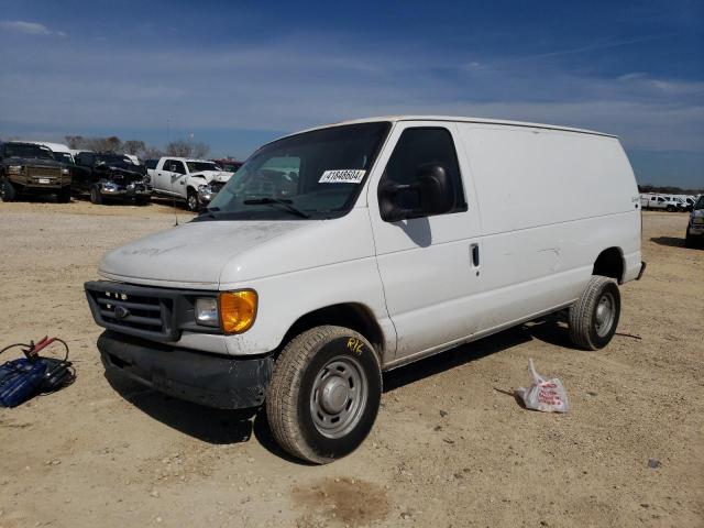 1FTRE14W85HA27565 - 2005 FORD ECONOLINE E150 VAN WHITE photo 1