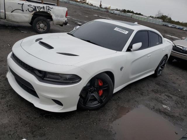 2C3CDXL92FH825082 - 2015 DODGE CHARGER SRT HELLCAT WHITE photo 1