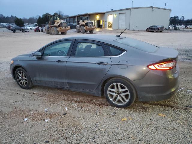 1FA6P0H70E5400387 - 2014 FORD FUSION SE GRAY photo 2