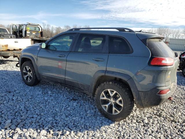 1C4PJMBB2EW158877 - 2014 JEEP CHEROKEE TRAILHAWK GRAY photo 2