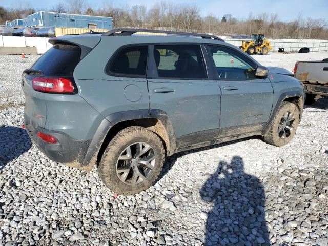 1C4PJMBB2EW158877 - 2014 JEEP CHEROKEE TRAILHAWK ნაცრისფერი ფოტო 3