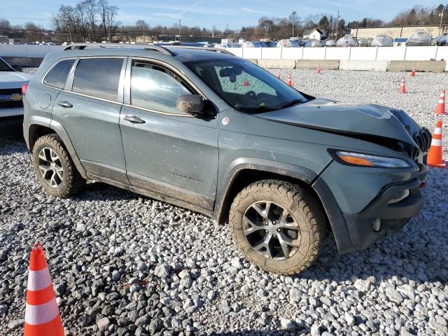 1C4PJMBB2EW158877 - 2014 JEEP CHEROKEE TRAILHAWK ნაცრისფერი ფოტო 4