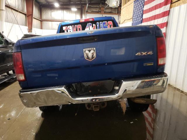 1D7RV1GP8AS114230 - 2010 DODGE RAM 1500 BLUE photo 6