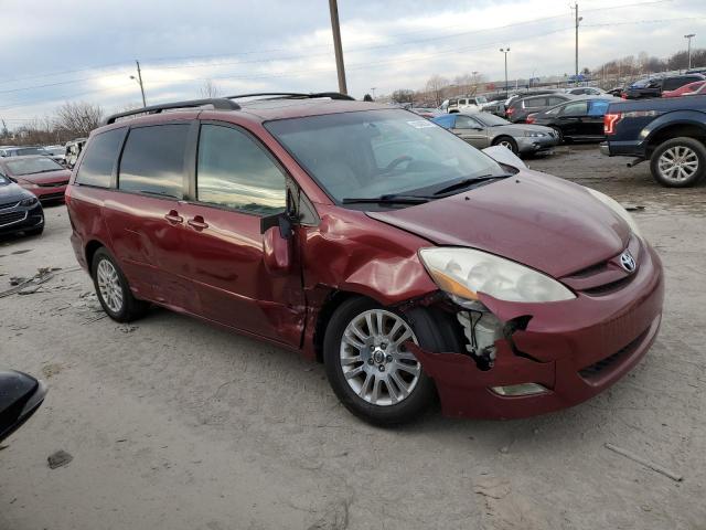 5TDYK4CC4AS300942 - 2010 TOYOTA SIENNA XLE RED photo 4