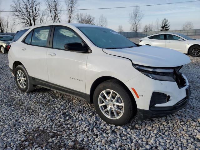 3GNAX5EG0PL259370 - 2023 CHEVROLET EQUINOX LS WHITE photo 4