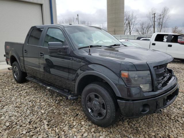 1FTFW1EF0DKD97733 - 2013 FORD F150 SUPERCREW BLACK photo 4