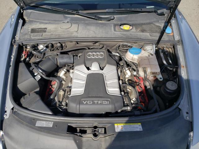 WAUKGBFB8BN040080 - 2011 AUDI A6 PRESTIGE ვერცხლისფერი ფოტო 11