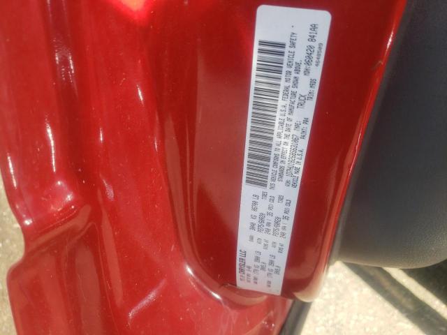 1D7HU18268S631067 - 2008 DODGE RAM 1500 ST RED photo 12