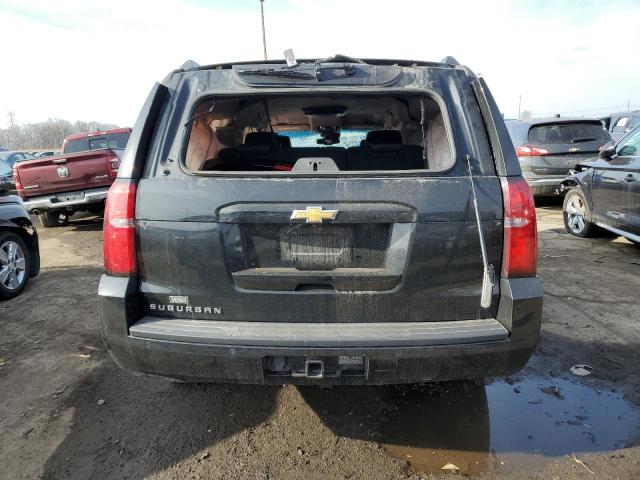 1GNSKHKC1GR134862 - 2016 CHEVROLET SUBURBAN K1500 LT BLACK photo 6