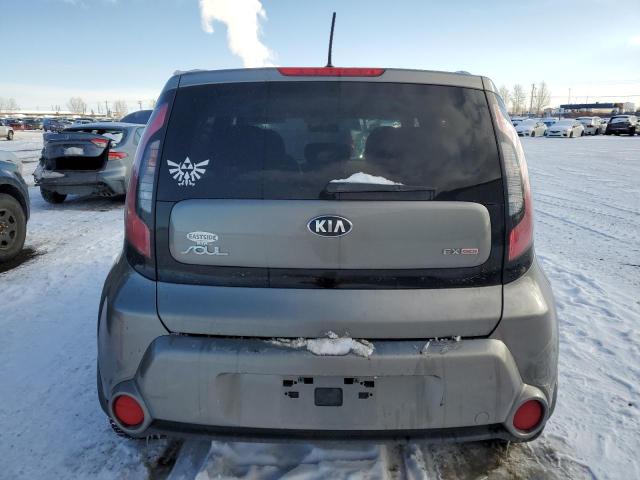 KNDJP3A53F7176181 - 2015 KIA SOUL + SILVER photo 6