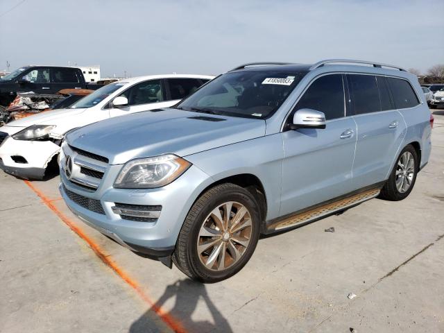 4JGDF6EE1FA540060 - 2015 MERCEDES-BENZ GL 450 4MATIC SILVER photo 1