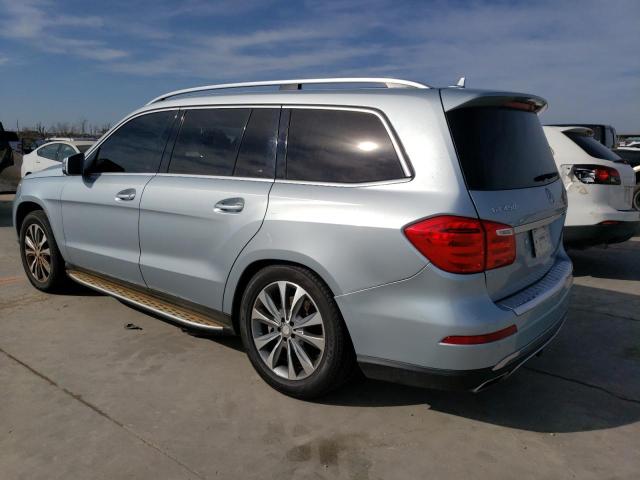 4JGDF6EE1FA540060 - 2015 MERCEDES-BENZ GL 450 4MATIC SILVER photo 2