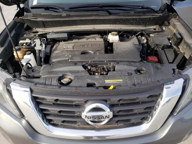 5N1DR2MM9JC660033 - 2018 NISSAN PATHFINDER S GRAY photo 11