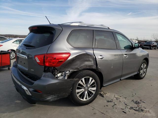 5N1DR2MM9JC660033 - 2018 NISSAN PATHFINDER S GRAY photo 3
