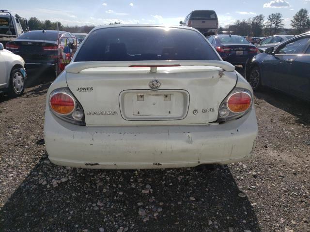 JN1DA31AX2T323161 - 2002 NISSAN MAXIMA GLE WHITE photo 6