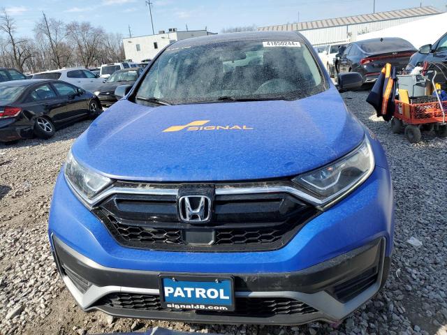 2HKRW2H26MH626958 - 2021 HONDA CR-V LX BLUE photo 5