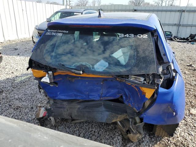 2HKRW2H26MH626958 - 2021 HONDA CR-V LX BLUE photo 6