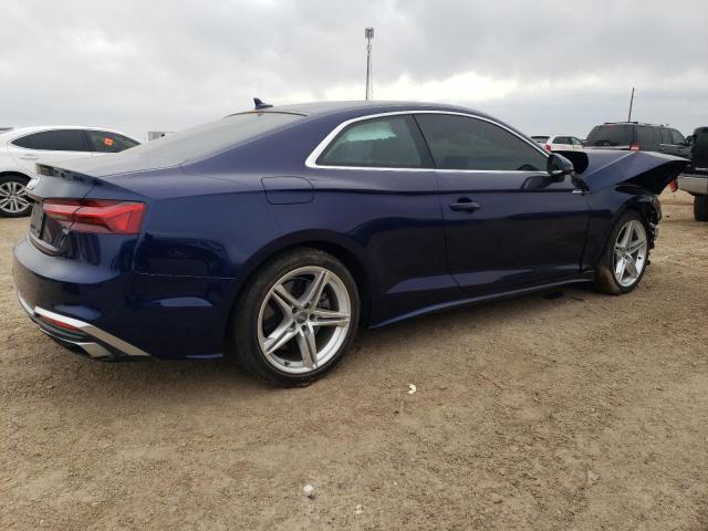 WAUSNAF56LA003578 - 2020 AUDI A5 PREMIUM BLUE photo 3