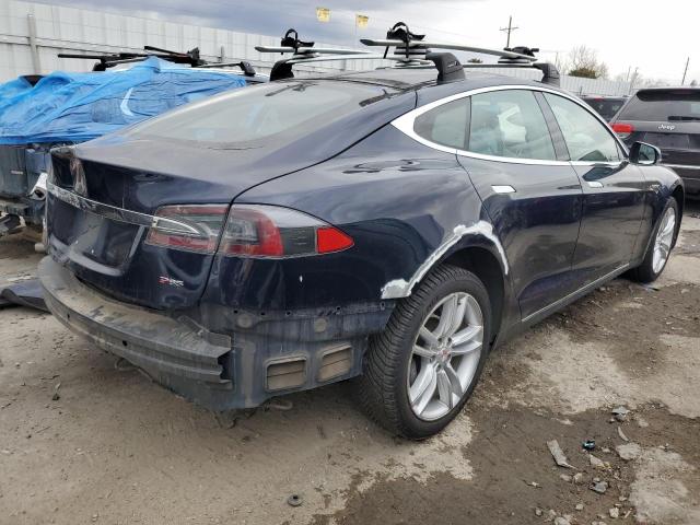 5YJSA1DP8DFP06465 - 2013 TESLA MODEL S Կապույտ լուսանկար 3