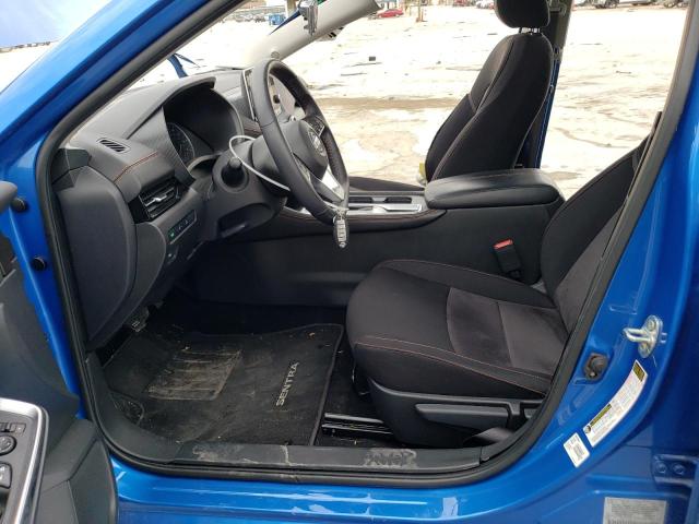 3N1AB8DV8MY222951 - 2021 NISSAN SENTRA SR BLUE photo 7