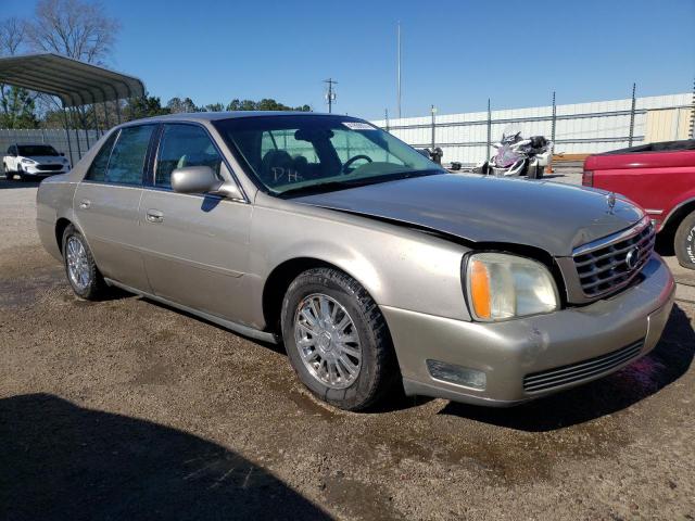 1G6KE57Y43U164869 - 2003 CADILLAC DEVILLE DHS TAN photo 4