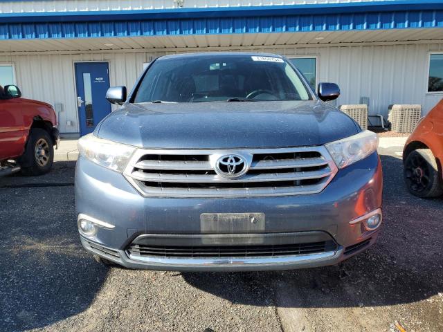 5TDYK3EH3DS141337 - 2013 TOYOTA HIGHLANDER LIMITED BLUE photo 5