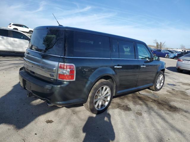 2FMHK6D85FBA06346 - 2015 FORD FLEX LIMITED GREEN photo 3