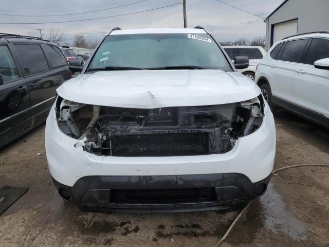 1FM5K8B85EGA49755 - 2014 FORD EXPLORER WHITE photo 5