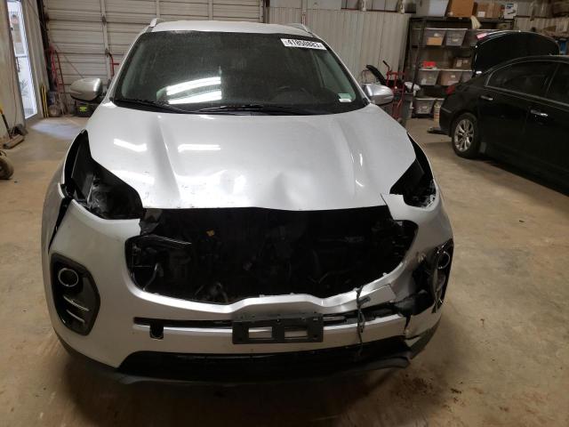 KNDPN3AC6J7401197 - 2018 KIA SPORTAGE EX SILVER photo 5