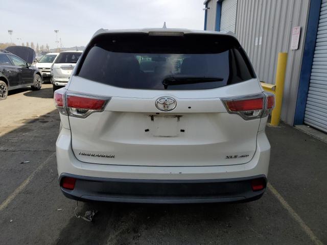 5TDJKRFH9FS072692 - 2015 TOYOTA HIGHLANDER XLE 白色 照片 6