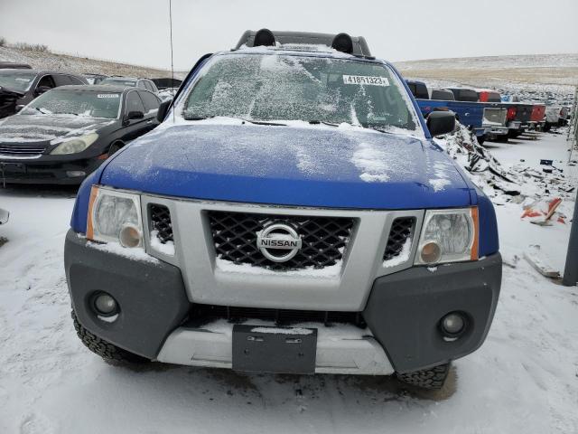 5N1AN0NW8EN807648 - 2014 NISSAN XTERRA X BLUE photo 5