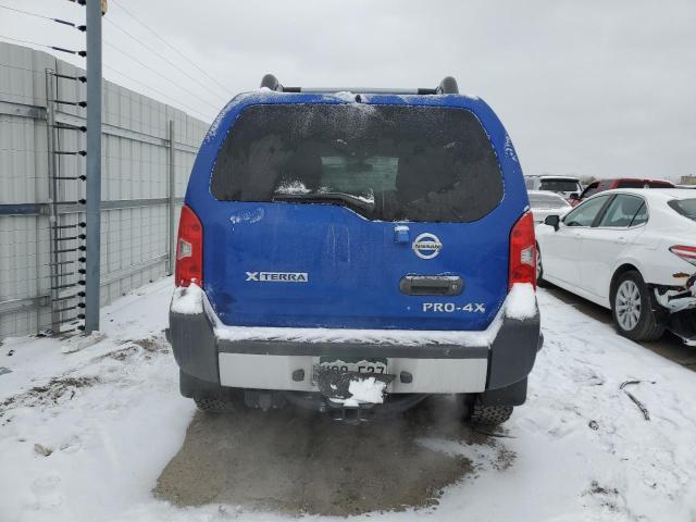 5N1AN0NW8EN807648 - 2014 NISSAN XTERRA X BLUE photo 6