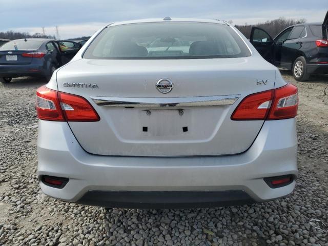 3N1AB7AP1HL699109 - 2017 NISSAN SENTRA S SILVER photo 6