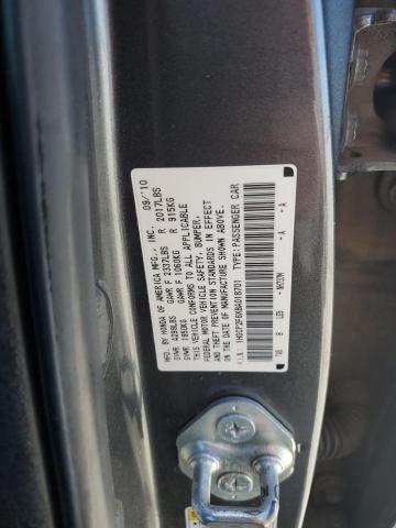 1HGCP2F6XBA018701 - 2011 HONDA ACCORD SE GRAY photo 13