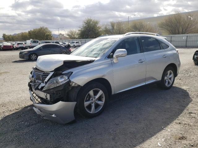 2T2BK1BA3DC225700 - 2013 LEXUS RX 350 BASE SILVER photo 1