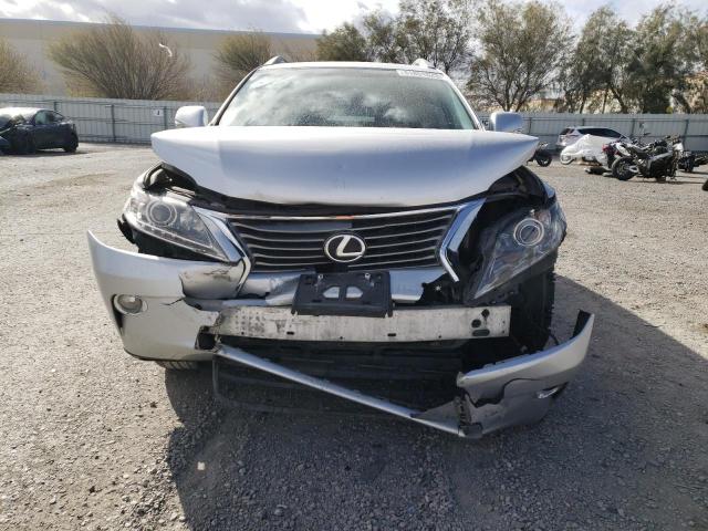 2T2BK1BA3DC225700 - 2013 LEXUS RX 350 BASE SILVER photo 5