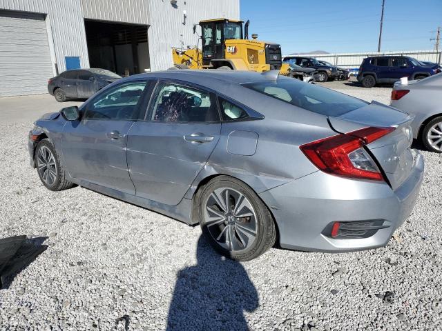 19XFC1F74GE215099 - 2016 HONDA CIVIC EXL SILVER photo 2