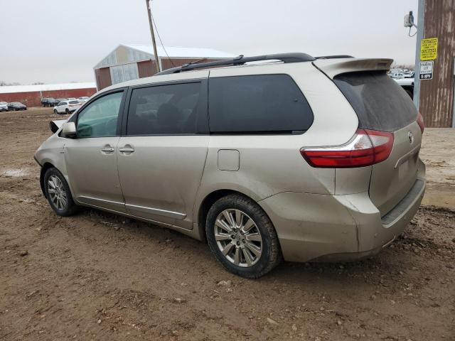 5TDDK3DC4GS143168 - 2016 TOYOTA SIENNA XLE SILVER photo 2