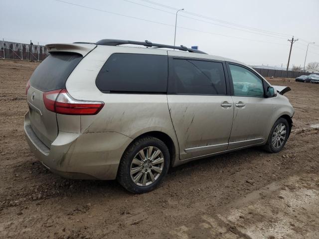 5TDDK3DC4GS143168 - 2016 TOYOTA SIENNA XLE SILVER photo 3